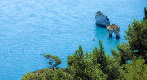 Puglia's sunny mountain