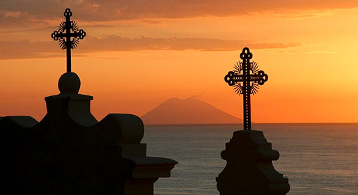 Calabria, sea, and sacrality